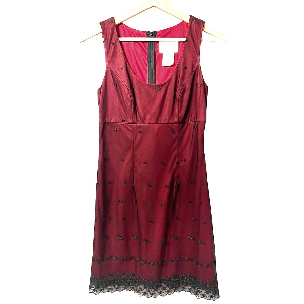 VTG Y2K Hugo Buscati Dark Fairy Dress Size 4 Whimsigoth Goth Vamp HOCO